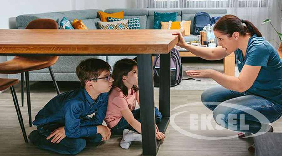 Deprem öncesi YAPILMASI gerekenler? - Eksel Yangın