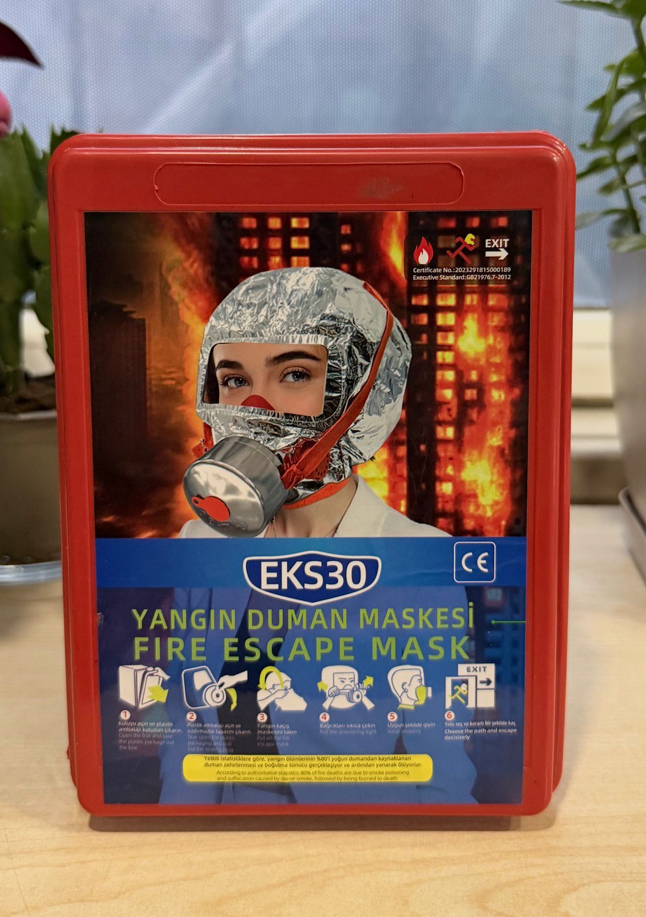 Yangın Kaçış Maskeleri - Eksel Yangın